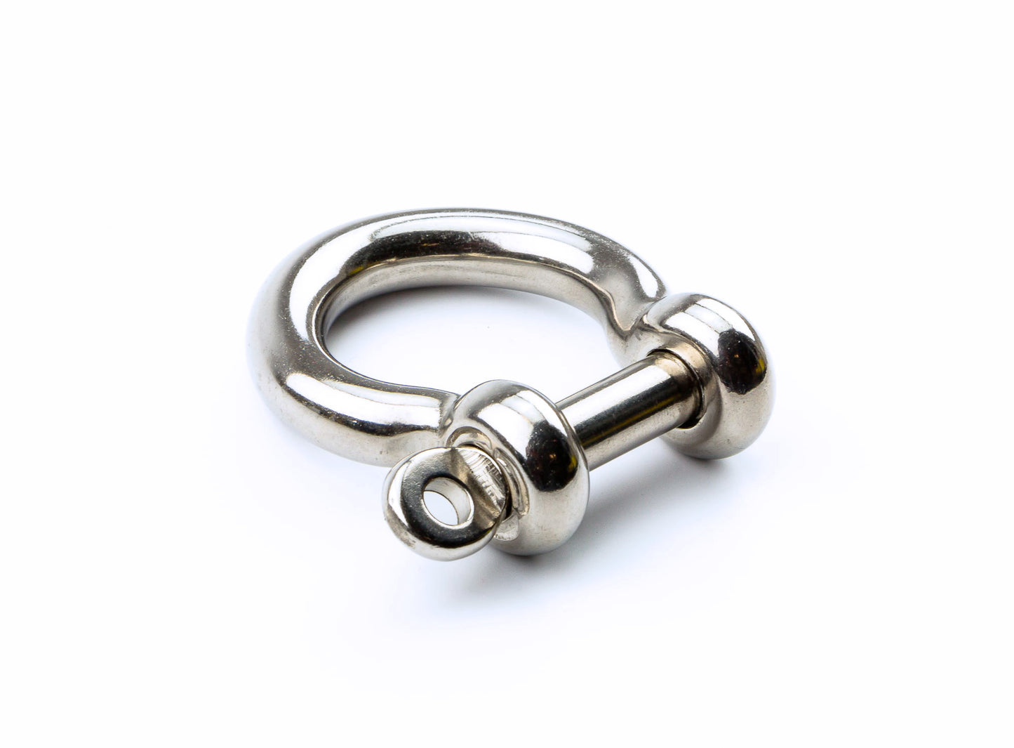 Edelstahlschäkel geschweift 10 mm