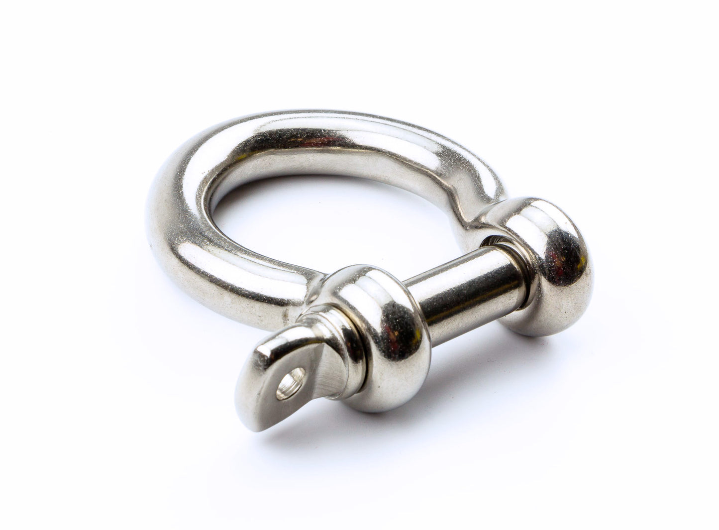 Edelstahlschäkel geschweift 12 mm