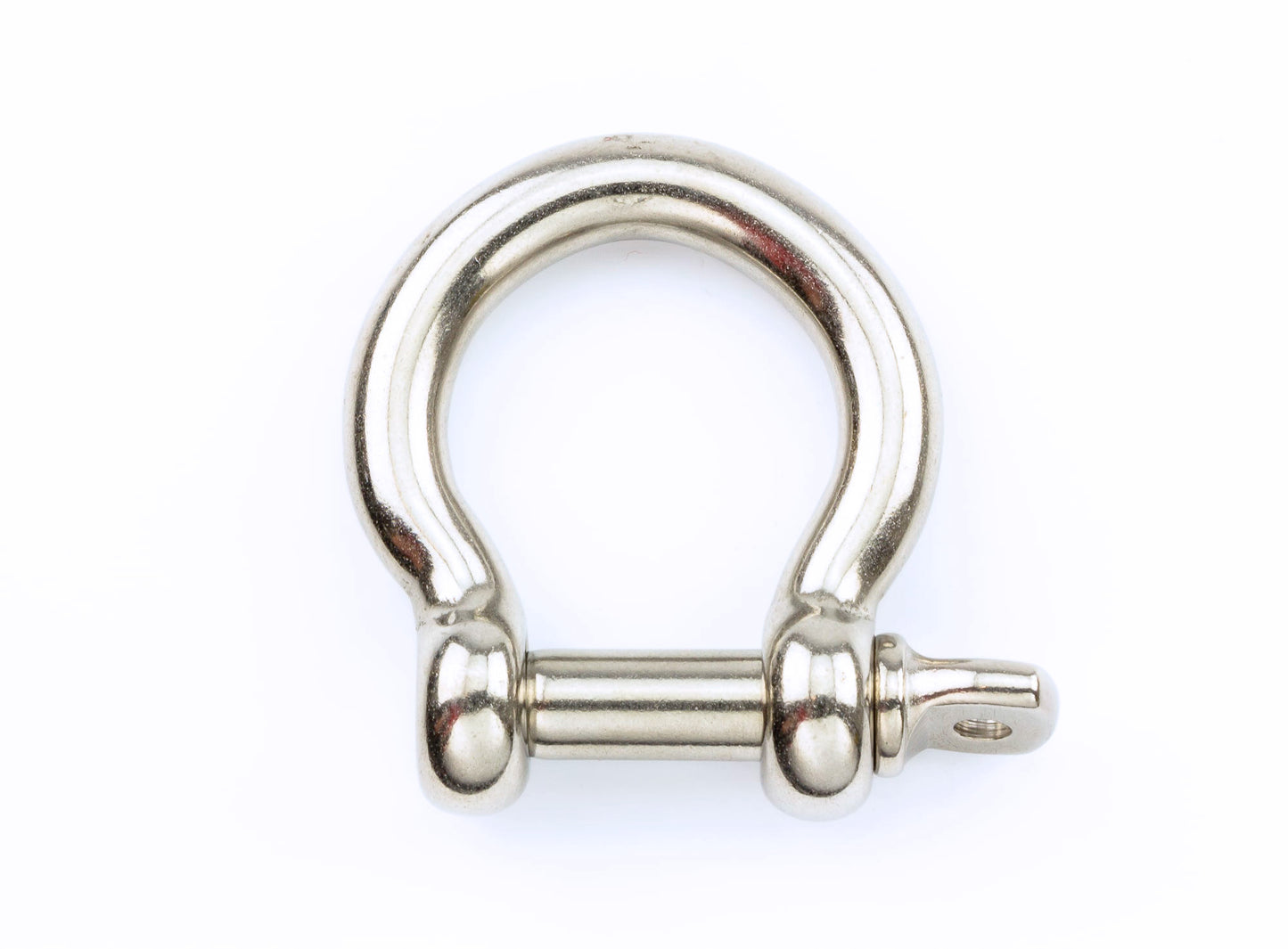 Edelstahlschäkel geschweift 12 mm