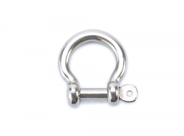 Stainless Steel Shackle Bow 10 mm Captive Pin