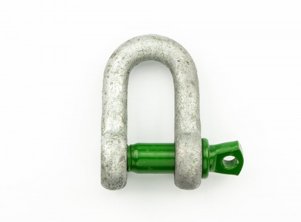 Green Pin Shackle Straight WLL 1,5 t